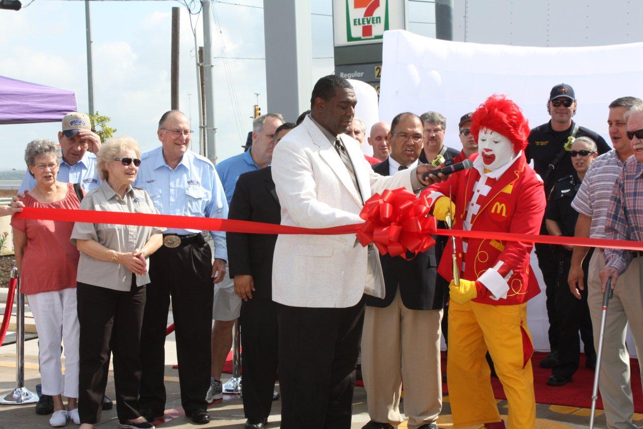100 Club and McDonald’s Grand Opening for New Restaurant