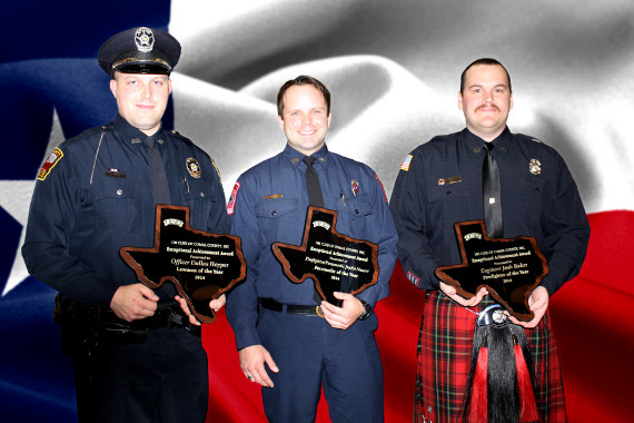 100 Club of Comal County’s Annual Dinner: First Responders of the Year 2014