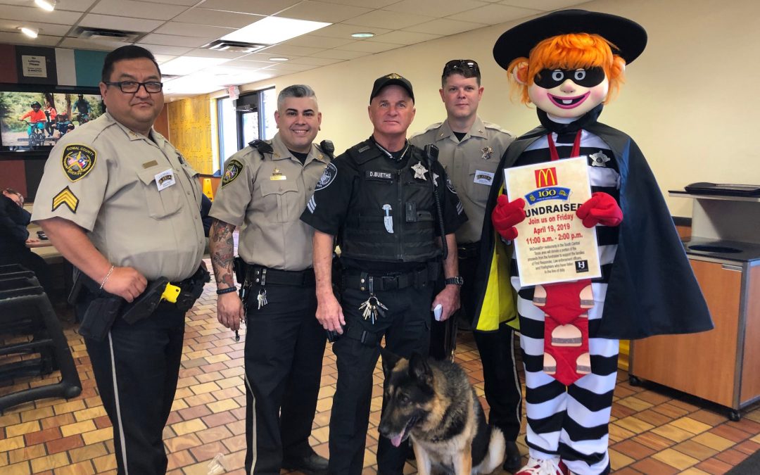 A Big Thanks to McDonald’s for their Good Friday Fundraiser 2019
